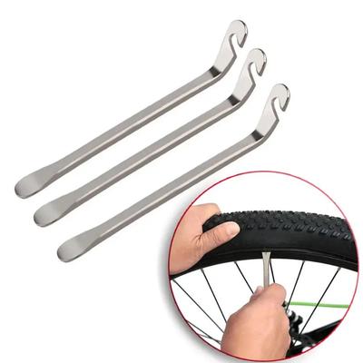3 Stück Reifenheber Reifenöffner Werkzeug Kohlenstoffstahl Wärmebehandelt Fahrrad Reparaturset Brecheisen Entferner für Fahrrad Motorrad Service