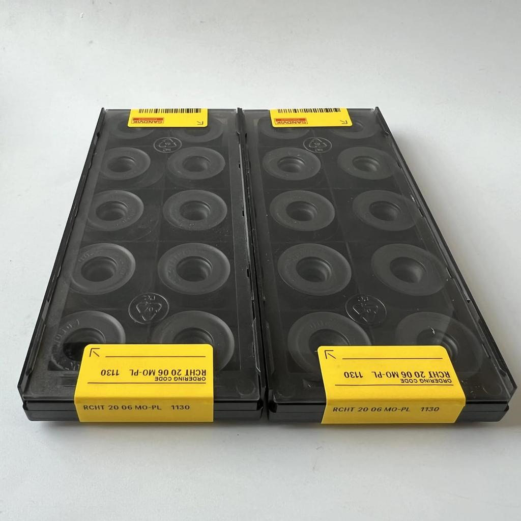 Original Sandvik / RCHT2006M0-PL 1130 /  CNC lathe carbide blade 10 Pcs