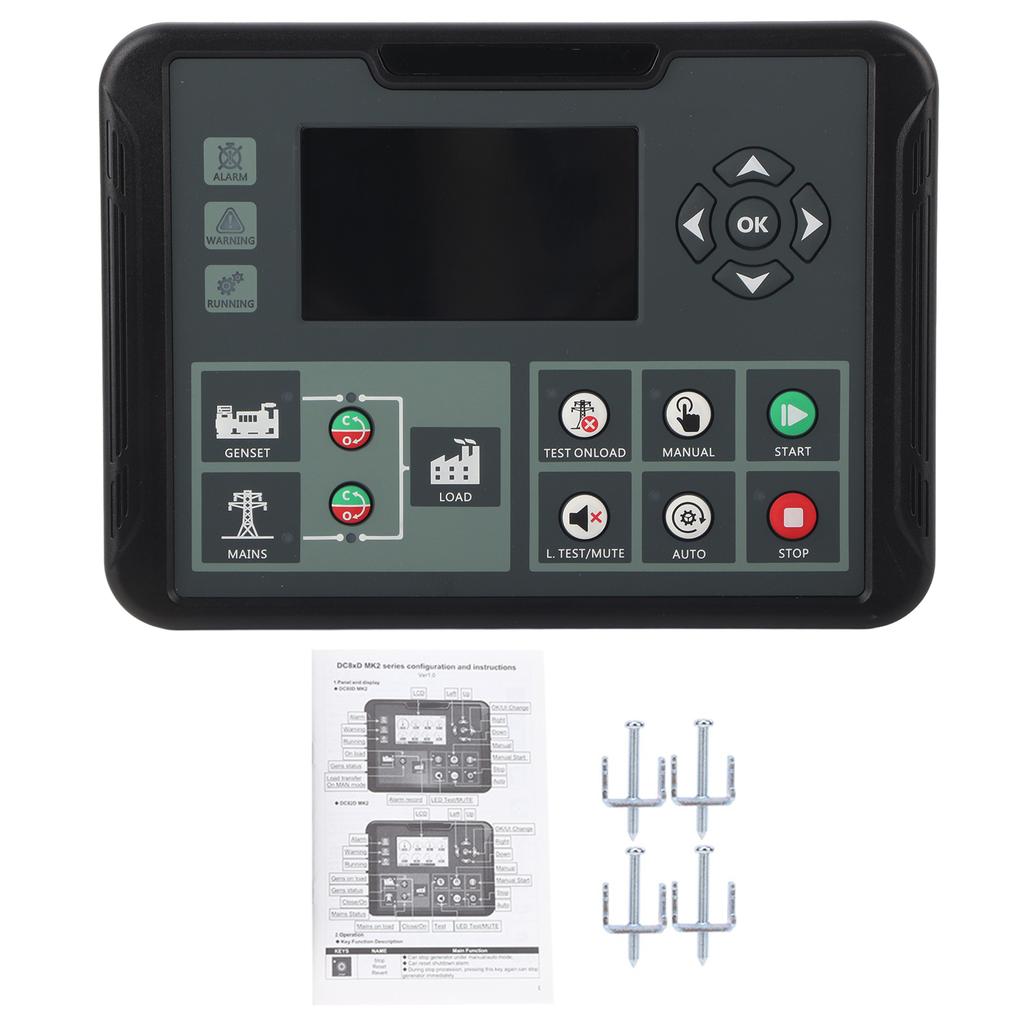 Genset Controller Set Electronic Generator Industrial Supplies DC82D MK3 AC80‑360V