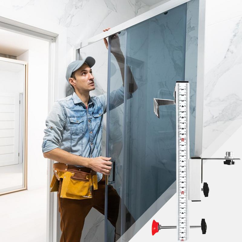 Wall Level Hanger Level Hanger Mount Portable Adjustable Support Stand Adapter Base With Scale For Construction Carpentry