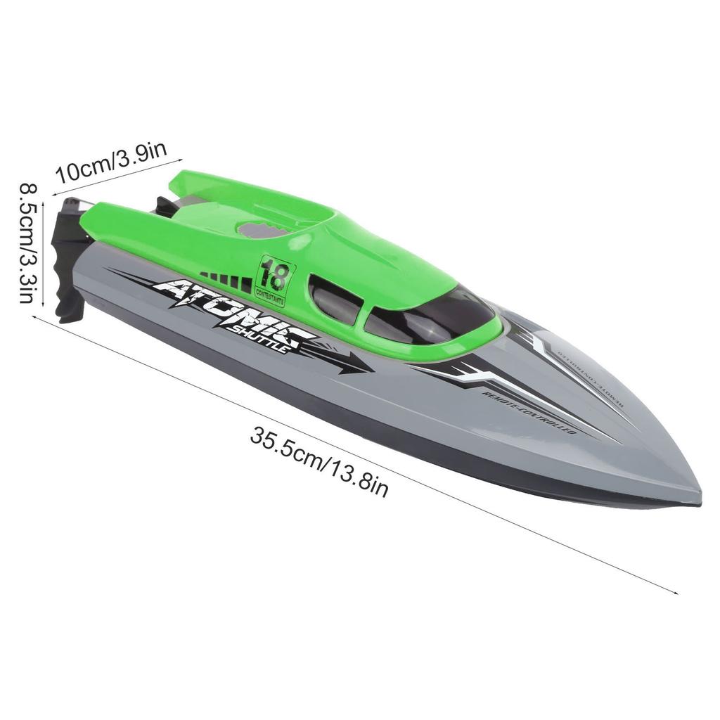 2.4G High Speed Remote Control Boat Waterproof Anti Collision Remote Control Speedboat