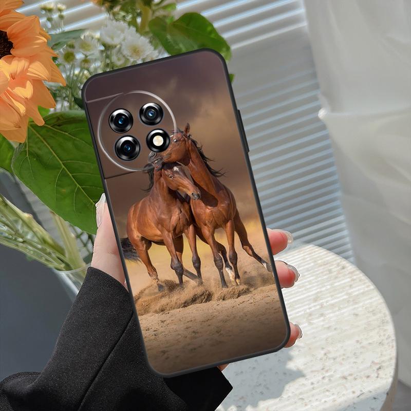 

Horses Running Case For OnePlus 15R 15 13R 12R 10R 13 13T 12 11 10 10T 8T Nord CE 5 2 3 4 Lite N20 N30 Cover OnePlus Nord CE 2