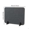 Acoustic Desk Divider with Support Feet Freestanding Privacy Panel, Furniture Partition for