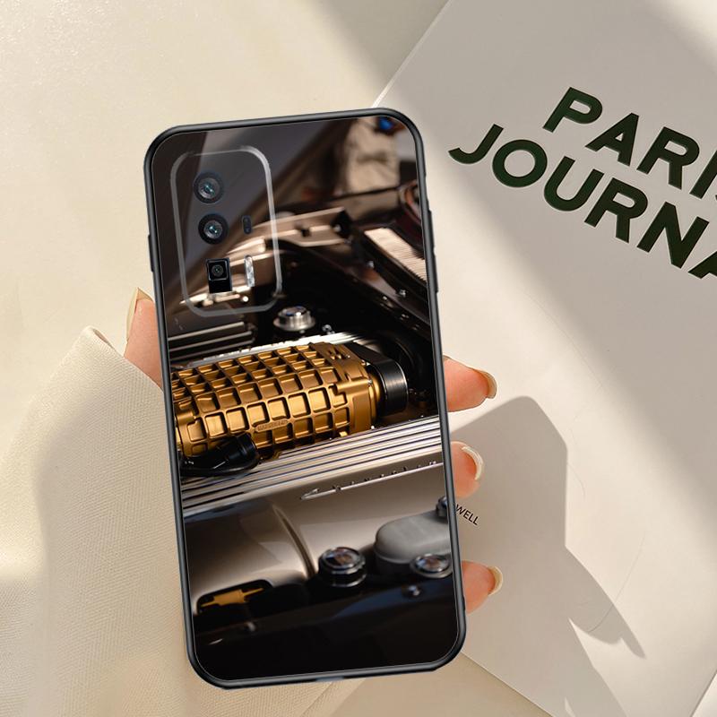 Mechanical Engines Case For Xiaomi 15 14 Ultra 13T 14T 15T Pro 17 Pro Max POCO X7 Pro X3 X5 X6 F5 F6 F7 F8 Coque
