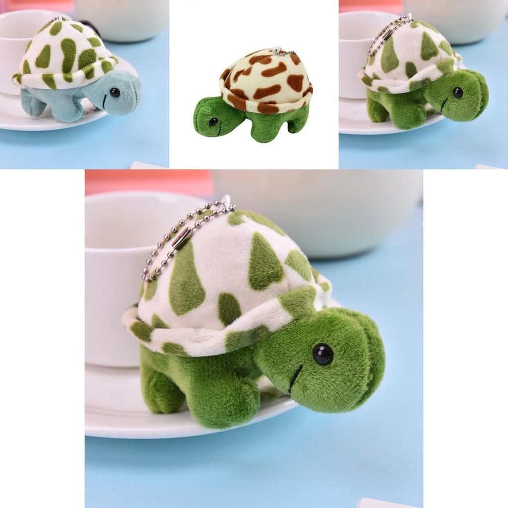 Adorable Plush Turtle Keychain Soft Stuffed Animal Bag Charm Cute Gift
