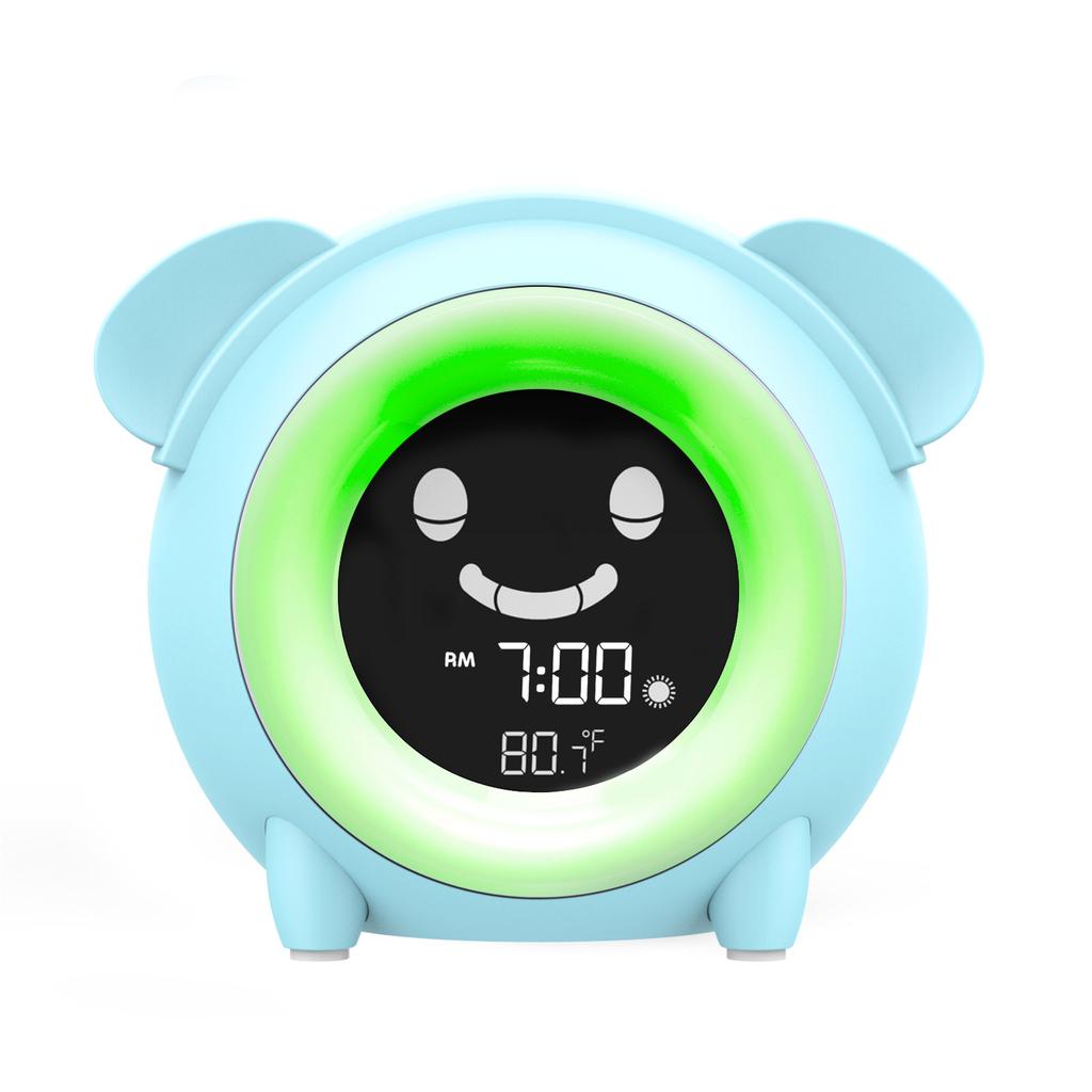 Creative Cartoon Animal Night Light Alarm Clock Multifunctional Children's Student Bedroom Alarm Clock LED Night Light Stand Clock