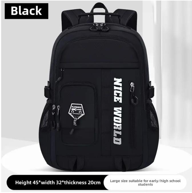Teenage School Backpack for Boys Girls Cool Large Bookbag Student Backpack with Many Pockets College Middle High School Bags