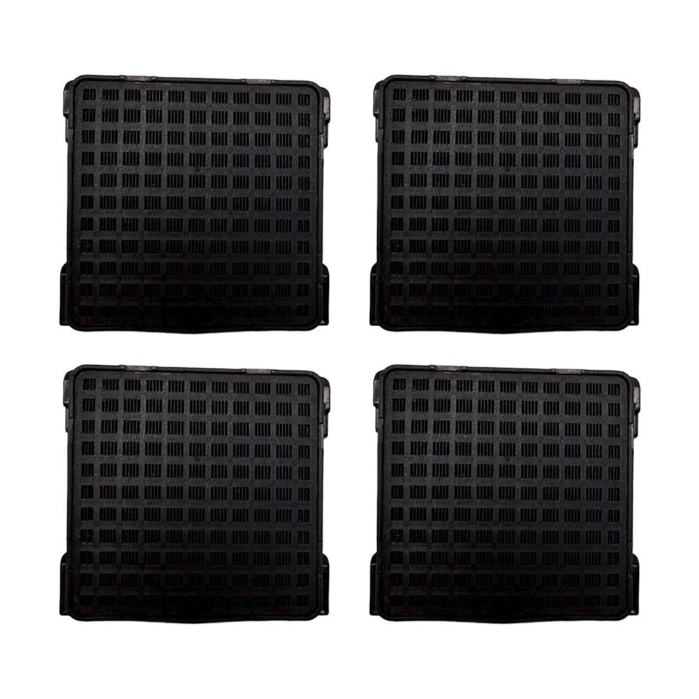 2/4Pcs Fresh Air Activated Carbon Filter For Liebherr 9096989,909698900,9882429,988242900 Replacement Carbon Filter