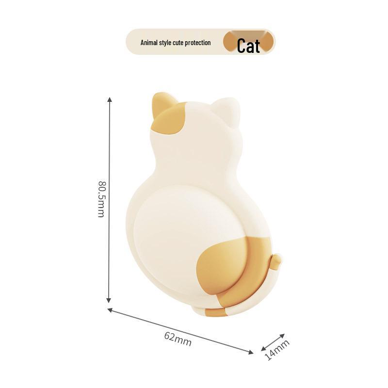 Adorable Silicone Anti-Collision Pad: Door Handle Mute Protector & Decorative Soft Rubber Pad
