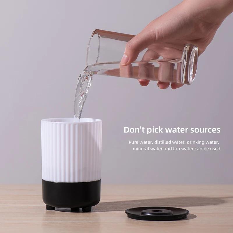 2025 New Portable Rainbow Aromatherapy Humidifier Desktop Air Humidifier for Home Office Car USB Flame Mini Humidifier