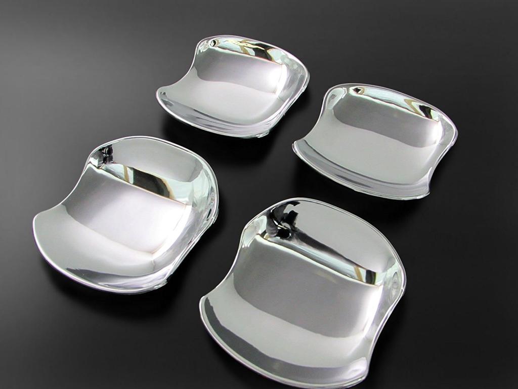 BRIGHTZ Prius PHV ZVW52 Chrome Plated Door Handle Cover, Plated [DHC-SARA-069] ZVM M52 52 50 Prius PHV 23708