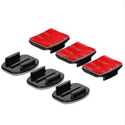 For GoPro Hero 12 11 Helmet Adhesive Sticky Mounts Flat Curved 3M Mount For GoPro 11 10 9 8 7 6 5 Insta360 X3 DJI Action Camera