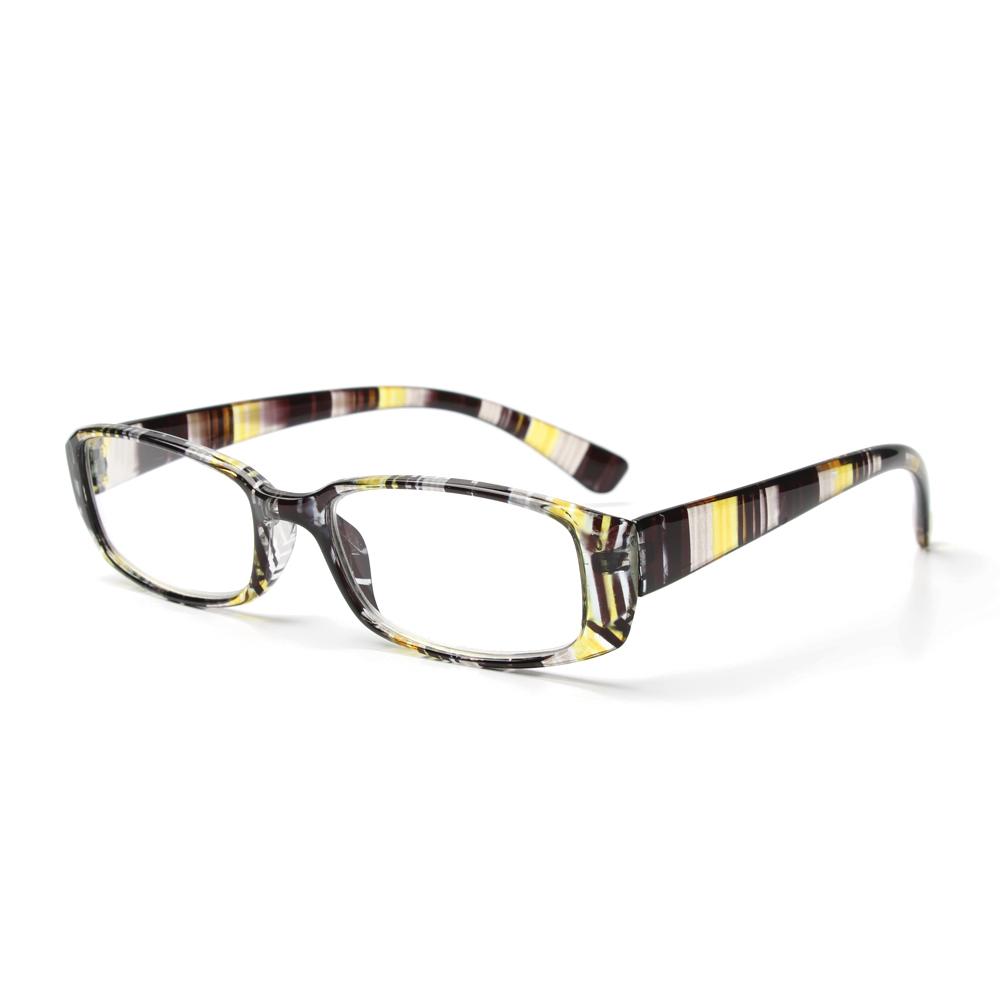 

Fashion Retro Strip Print Reading Glasses Women Men Presbyopic Lens Glasses Vision Care Eyewear Diopter Eyeglasses +1.00~+4.00 +400