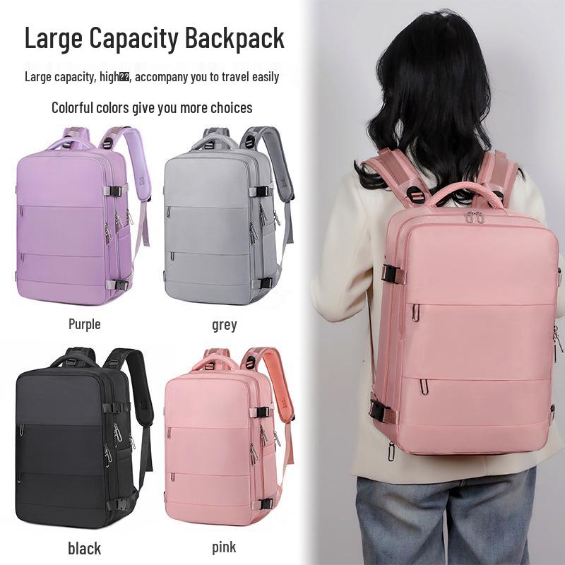 Women's Large Capacity Multifunctional Travel Backpack for Short Trips