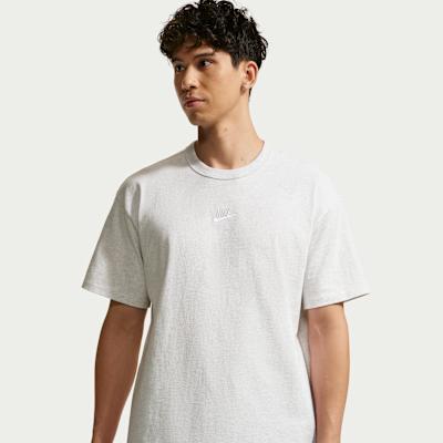 Nike T Shirts Men s Gray Crew Neck Moderate S