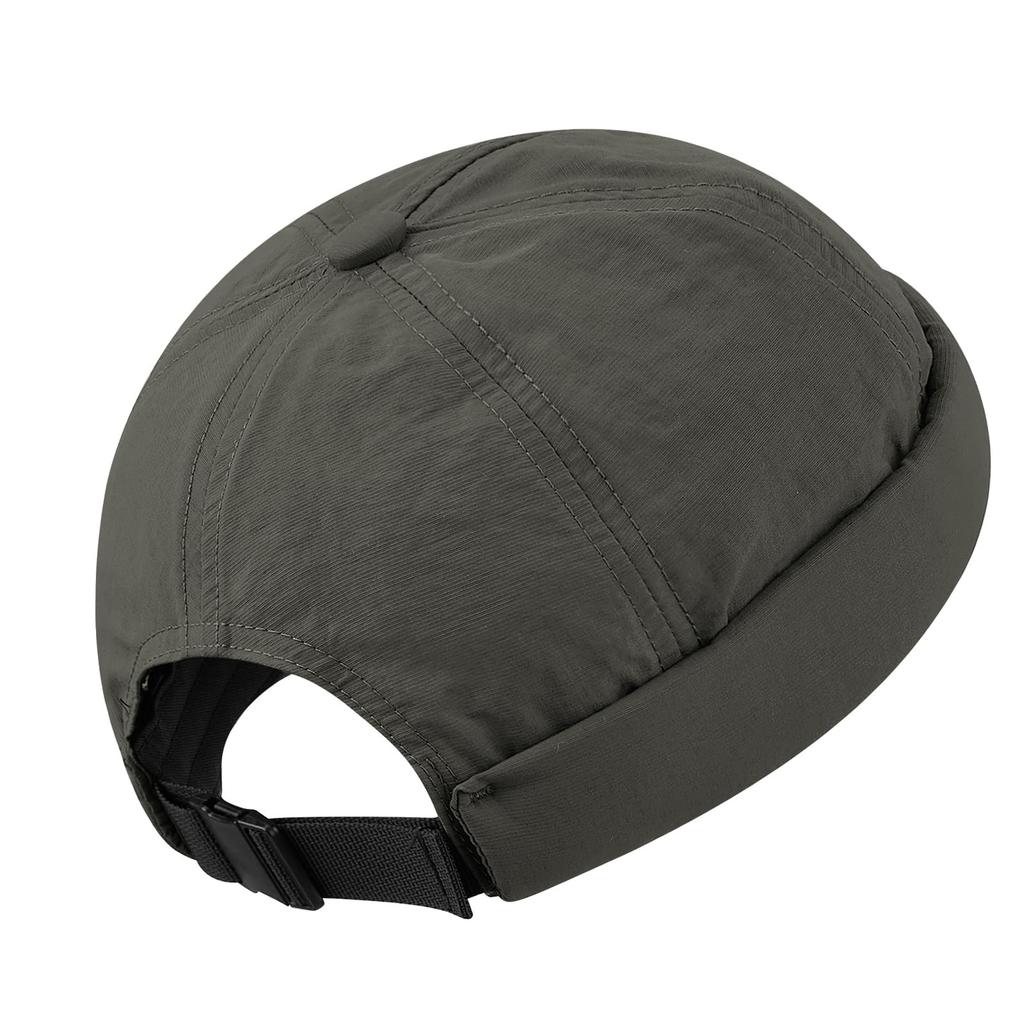 Clape Brimless Roll Solid Perfect for and Outdoor Casual and Cycling Men's Cap, Sweat-Wicking, Quick-Drying, Water-Repellent, Color, Simple,