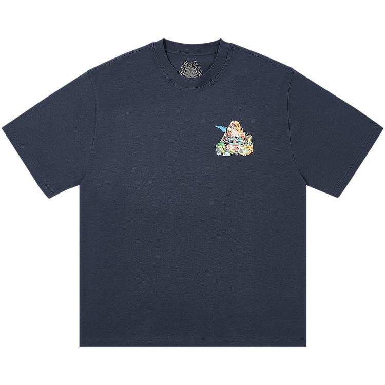 

Palace Футболка P Sea темно-синяя унисекс топы синего цвета P27TS356 XL