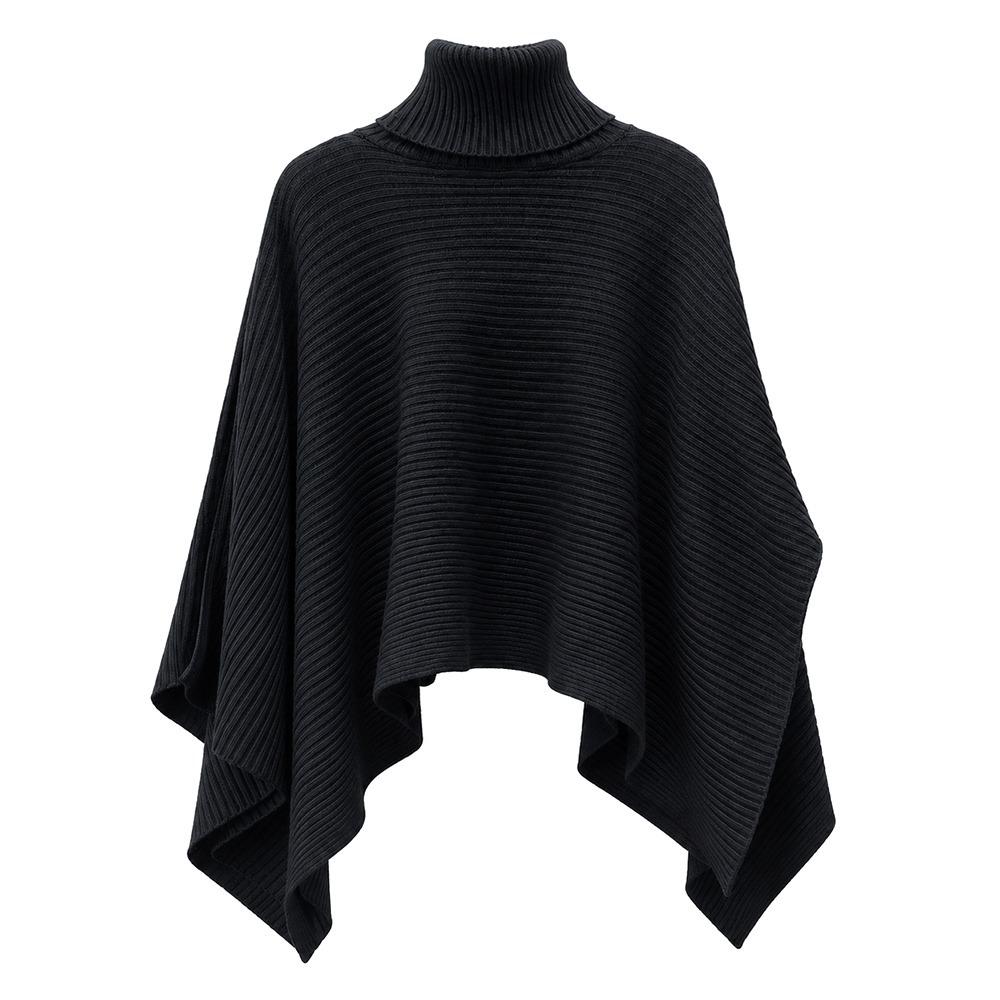 High Collar Knitted Scarf Pure Color Overcoat Style Scarf New Winter Scarf Women