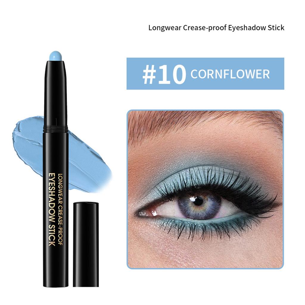 Shiny Cream Eyeshadow Stick, Long-lasting And Not Prone To Smudging. It Has A Glossy Highlighting Effect. Smooth Texture. Bright Colors