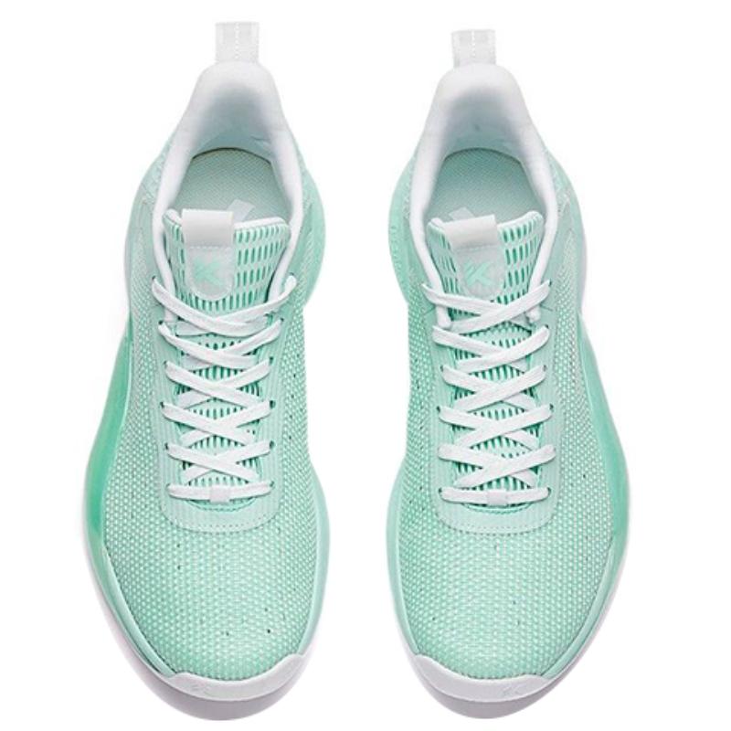 Anta Light Cavalry 6 Anti-Slip And Wear-Resistant Lightweight Low-Top Basketball Shoes Men's Porcelain Green Sneakers 112121605-6