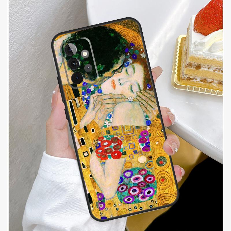Gustav Klimt Hülle Für Samsung Galaxy A55 A35 A15 A14 A34 A54 A73 A53 A33 A23 A13 A12 A32 A52 A51 Cover