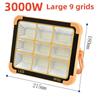 Solar Powered Led Streetlight Outdoor Portable Waterproof Flashlight Reflector Spotlight Projector Floodlight Construction Light