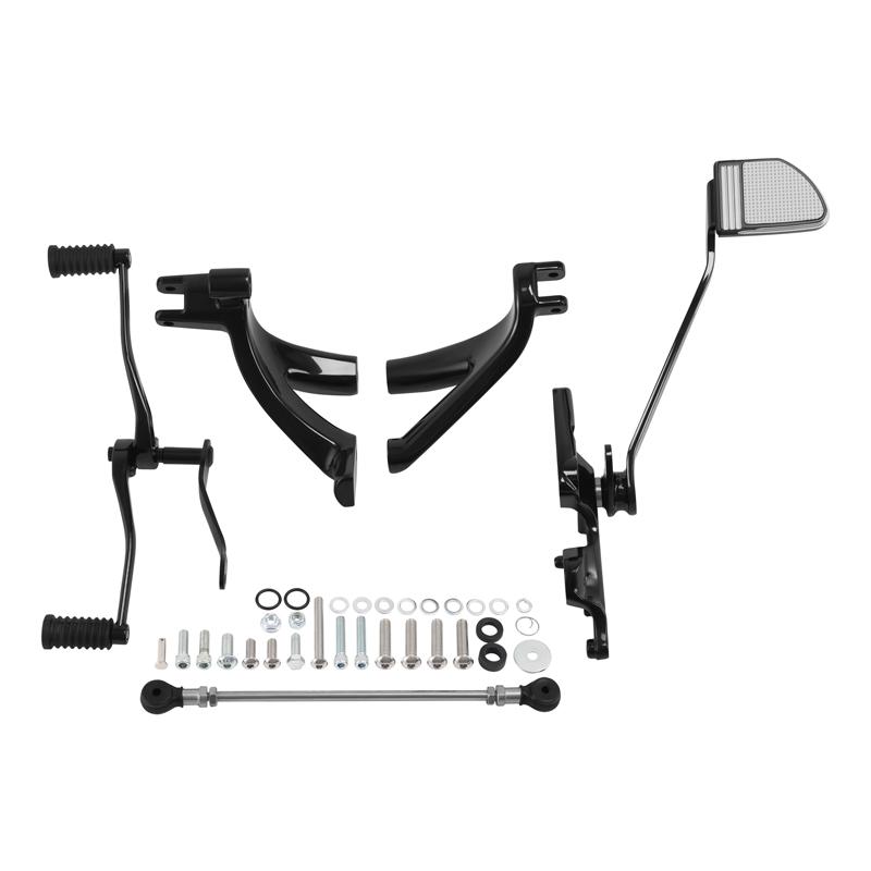 Motorcycle Forward Controls Kits For Harley Softail Street Bob Low Rider FXBB FXLR FXLRS FXST 2018-2024