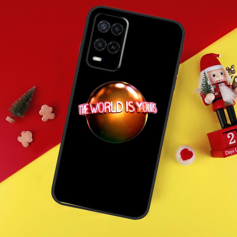 Scarface The World Is Yours Custodia Per Oppo A5 A6 Pro A15 A57 A17 A54 A74 A94 A76 A16 A96 A40 A60 A80 A18 A38 A58 A78 A98