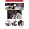 4pc 60CM+25CM Real Carbon Fiber Front Rear Car Scuff Plate Door Sill Cover