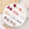 10pcs Bowknot Baby Girls Hairpin Traceless Hair Bangs Clip Cute Bow Hair Clip BB Clip  Photoshoot