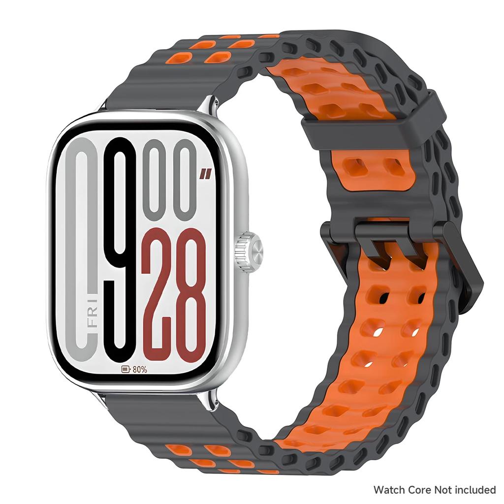 For Redmi Watch 6 5 4 Strap Silicone Wristband For Xiaomi Mi Band 8/9 Pro Band Correa Sport Bracelet Replacement Accessorie