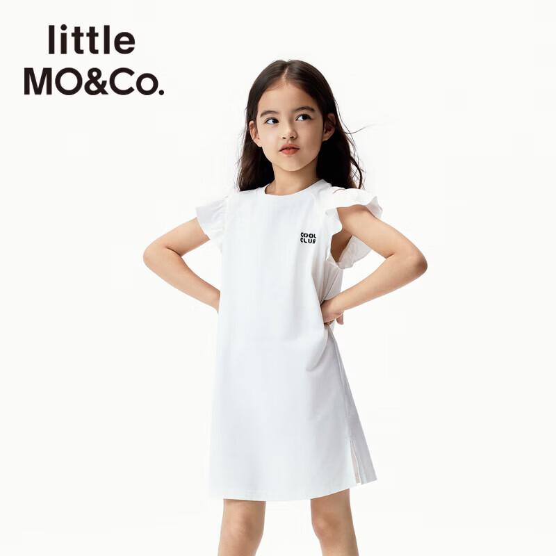 Little MO&Co. Girls' Cooling Quick-Dry Ruffle Sleeve Summer Dress