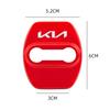 BBEF9 4pcs Car Styling Auto Protect Door Lock Cover Stickers Accessories Case For Kia Rio Sportage Cerato Soul Sorento Picanto