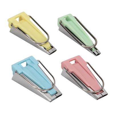 4 Pezzi Creatori di Nastro Sbieco 6mm 12mm 18mm 25mm Acciaio Inossidabile Plastica Kit Creatori di Nastro per Cucito Tessuto