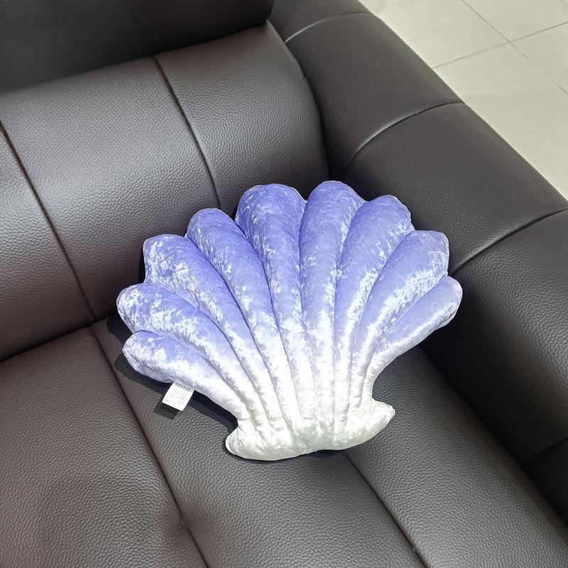 Muschel Kissen Verlauf Bunt Muschel Sofa Kissen Unter Dem Meer Meerjungfrau Thema Muschel Lendenkissen Heim Dekoration
