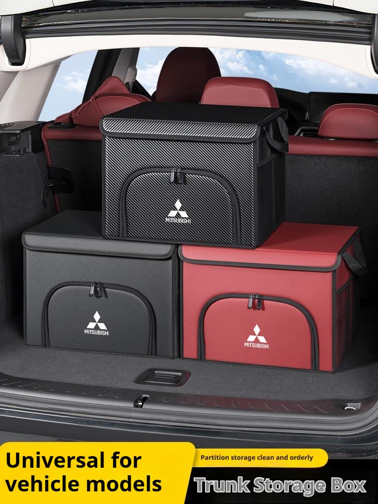 Car trunk Foldable storage box shoe storage organizing box For Mitsubishi Outlander Triton Colt Lancer EX Evolution X Pajero ASX