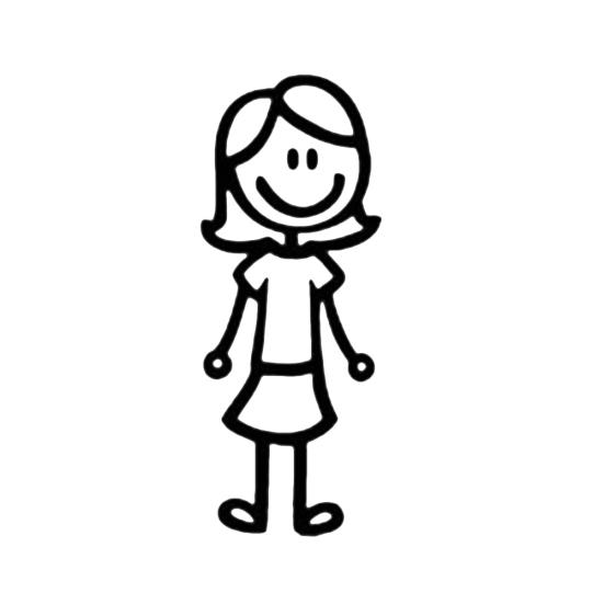 Funny Family Member Dog Cat Figure Pet Decor Car Sticker Decal for Window Door