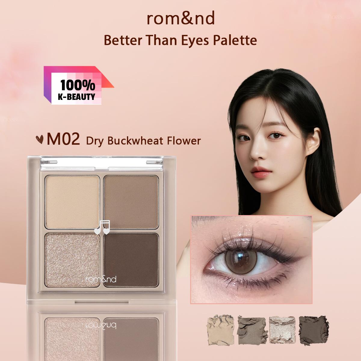 

romand Better Than Eyes Тіні для повік 6.5г/0.23oz(10 варіантів кольору)