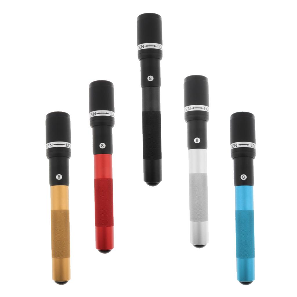 Alloy Pool Cue Extension Extender for America Equipment for Training of Billiard Pool Cue Extender Accessories