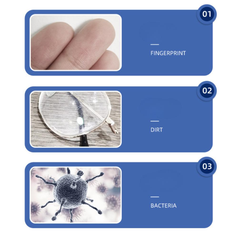 5/10/20/50/100PCS-Piece Premium Disposable Lens & Screen Cleaning Wipes - Fog Prevention for Eyeglasses & Jewelry, Safe for Phones & Glasses