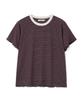 NOCLE Ray Stripe T-Shirts Red