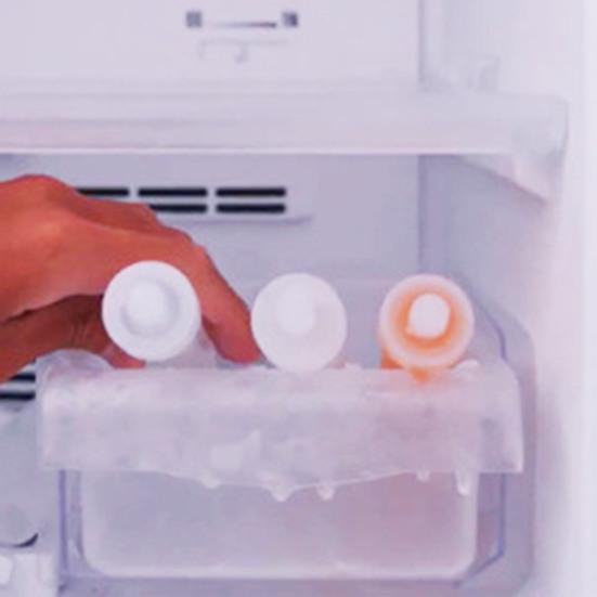 Ice Straw Maker Quick Release Easy To Clean High Temperature Resistant DIY Silicone Milk Juice Drink Cola Ice Straw Mold Kitchen Tool