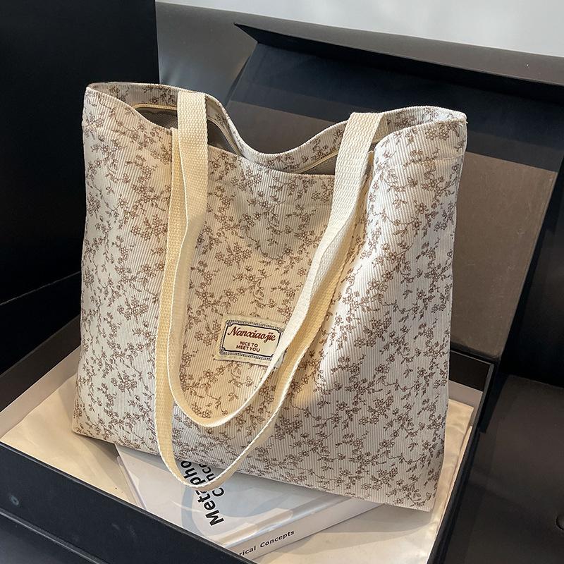 High School Students Tote Bags for Class for Women New Style Commuting One-shoulder Mother Bags for Women Ins Students Make Up Bags for Women