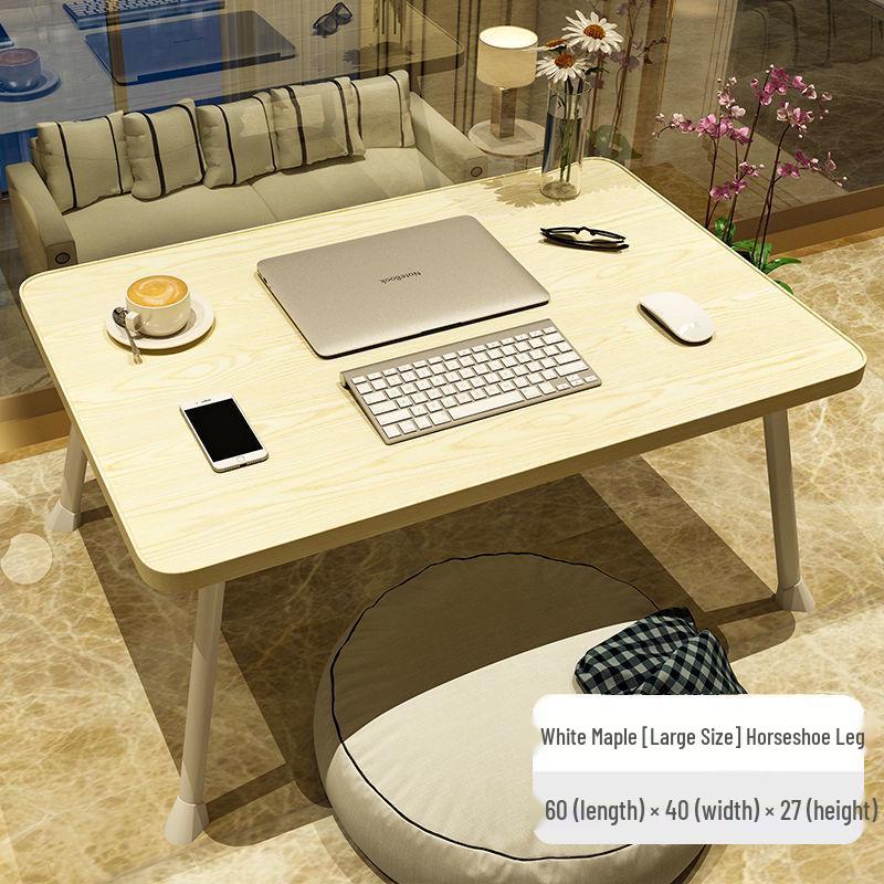 Folding Bedside Student Desk: Compact, Versatile Table for Bedroom or Dorm