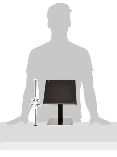 Kikutani CDJ Stand, DJ-CD, Black, Small, Top Panel Area: 300mm x 250mm, Maximum Height: 360mm, Weight Capacity: 6kg