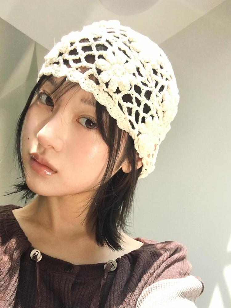 Sioleu Poyo Crochet Beanie_3Colors