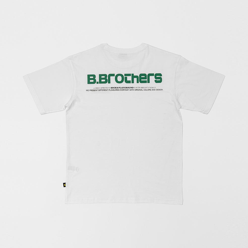 Bananasiseuteojeu B. Brothers White T-Shirt