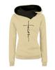 Women's Cat Paw Heart Hoodie - New Style Pullover for Outdoor Sports