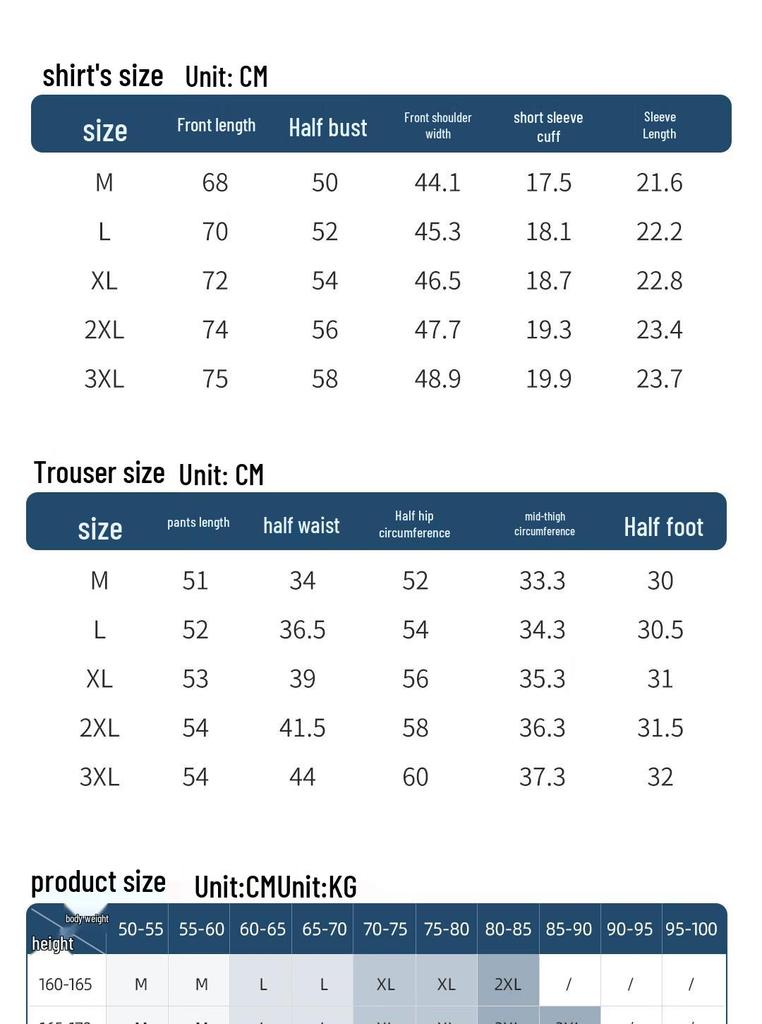 JEANSWEST LIFE Men's Sun Protection Short Sleeve & Long Pants Set