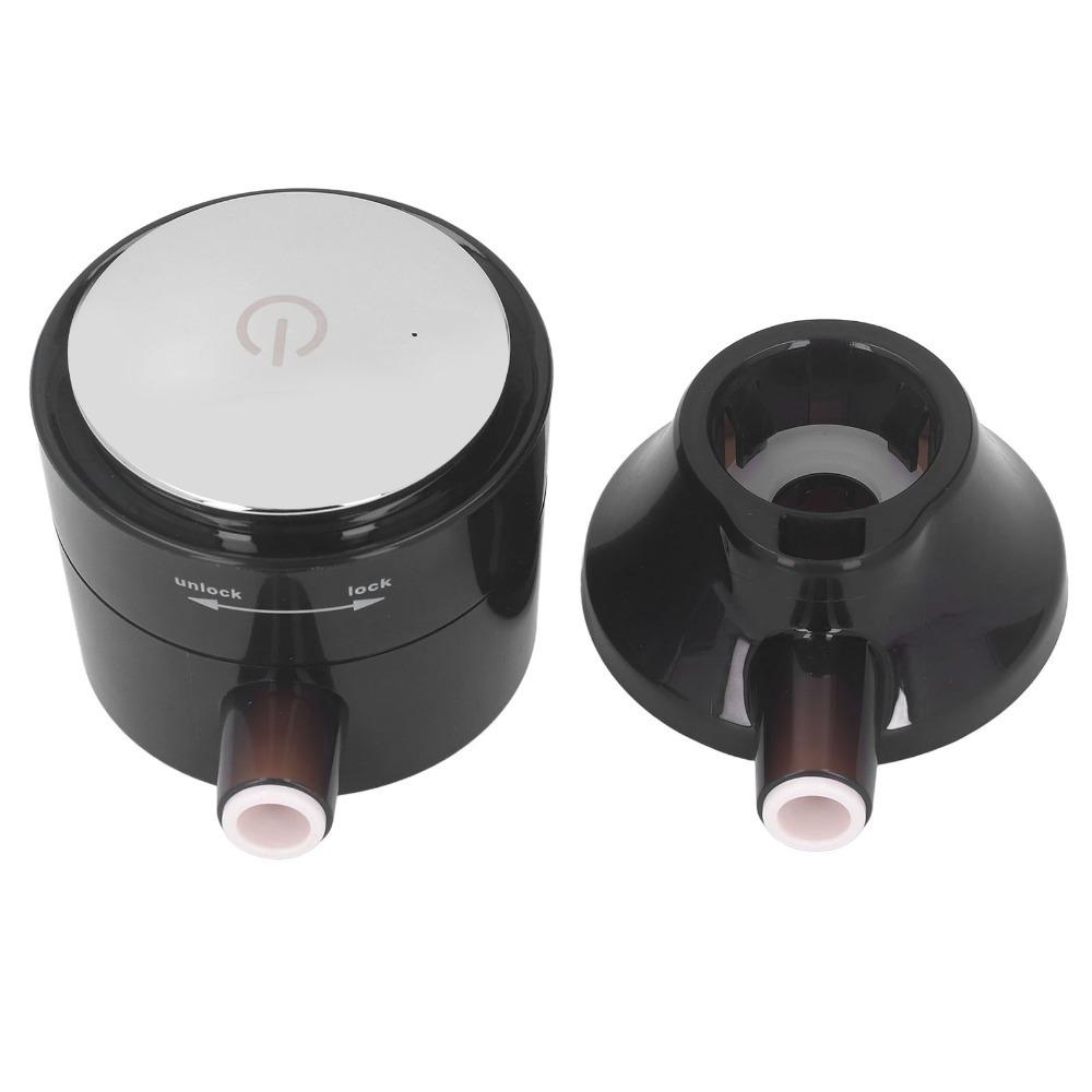 Durable ABS Beer Foamer One Button Operation Portable Beer Bubbler Lightweight Quick Foaming Beer Foam Maker Bar чёрный